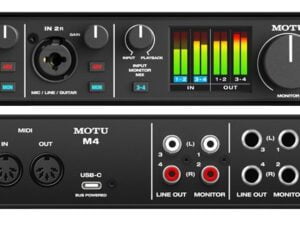 Sound card Motu M4 - Sound card thu âm